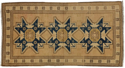 3 x 6 Vintage Oushak Rug 70134
