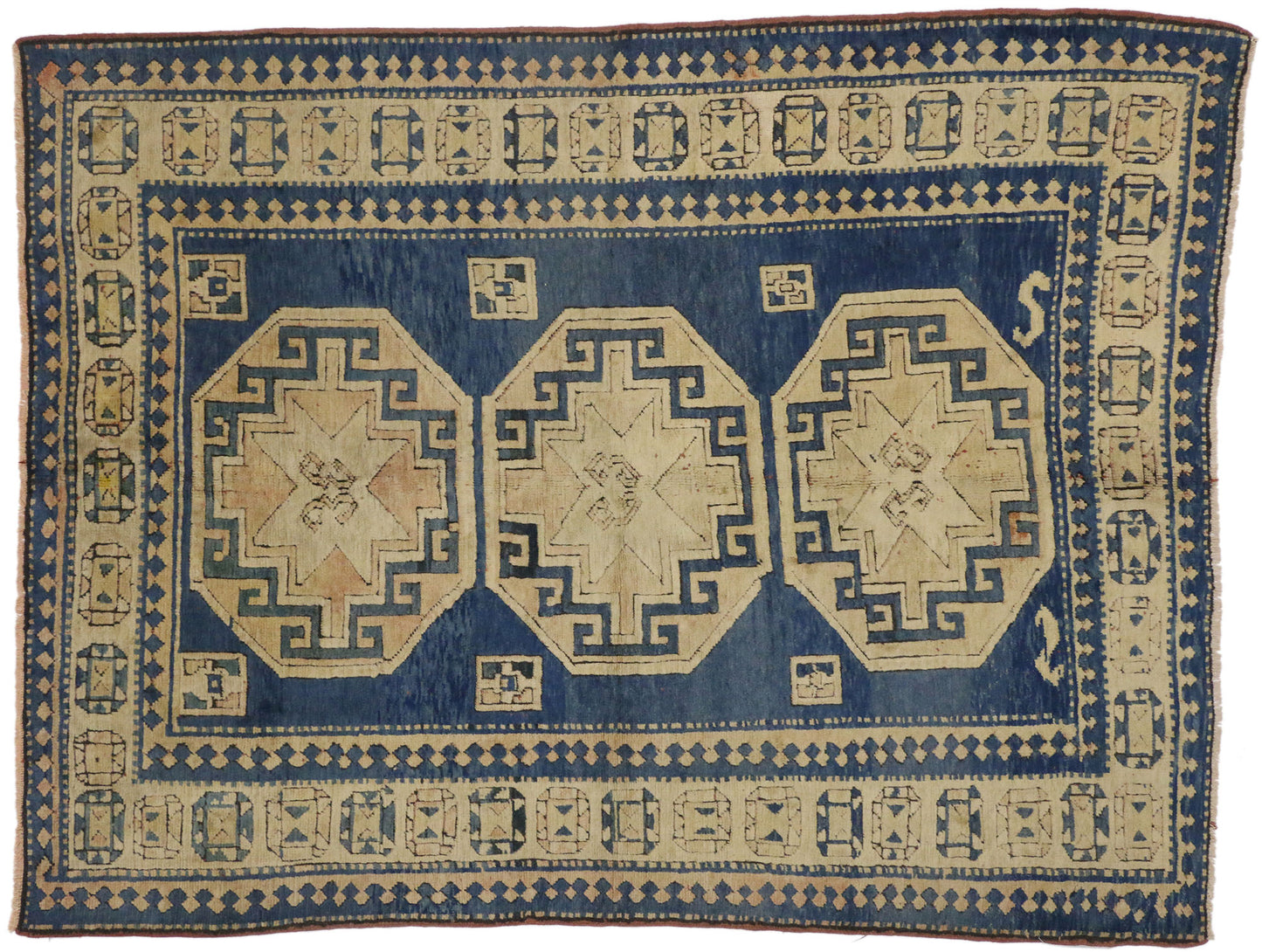 5 x 7 Vintage Kazak Rug 70141