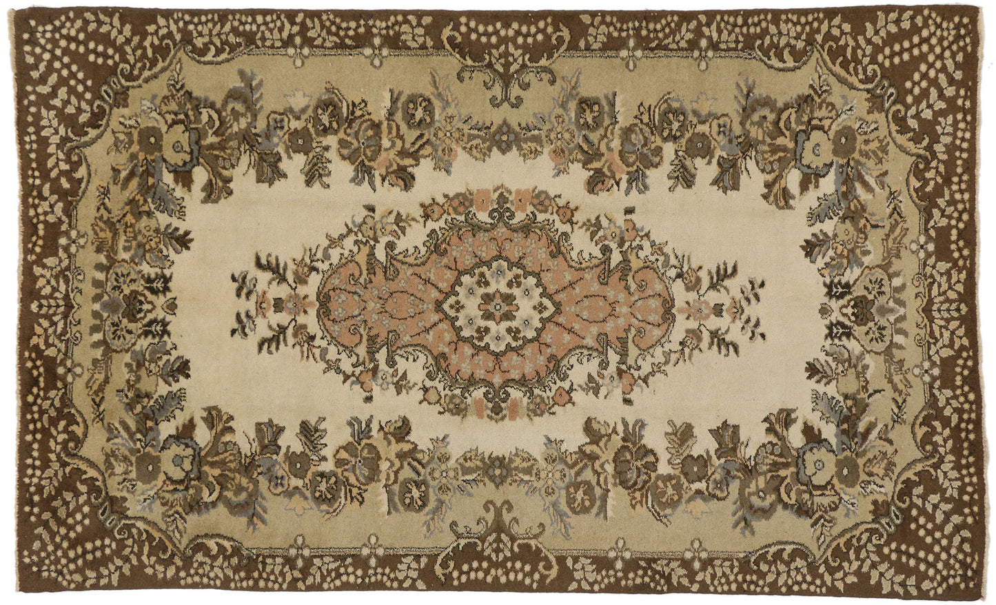 6 x 9 Vintage Turkish Sparta Rug 70309