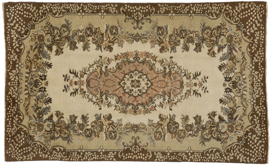 6 x 9 Vintage Turkish Sparta Rug 70309