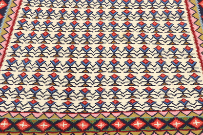 3 x 5 Vintage Persian Senneh Rug 70497