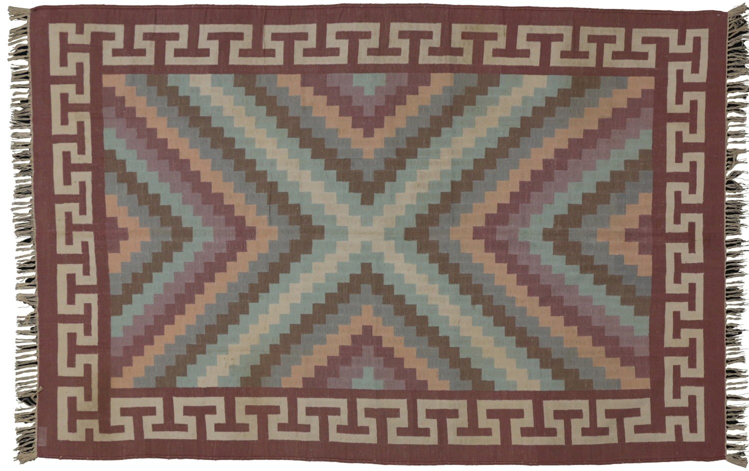6 x 9 Dhurrie Rug 70508