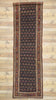 4 x 13 Antique Russian Caucasian Shirvan Boteh Runner 70541