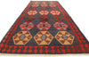 4 x 10 Vintage Persian Shiraz Kilim Rug 70559