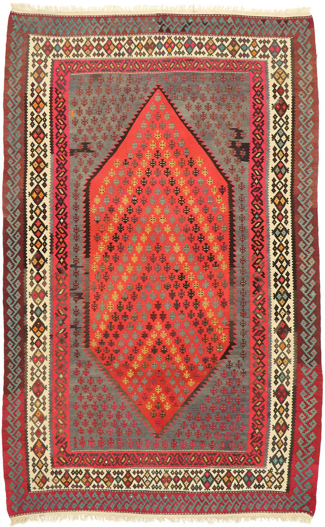 6 x 10 Vintage Persian Kilim Rug 70560