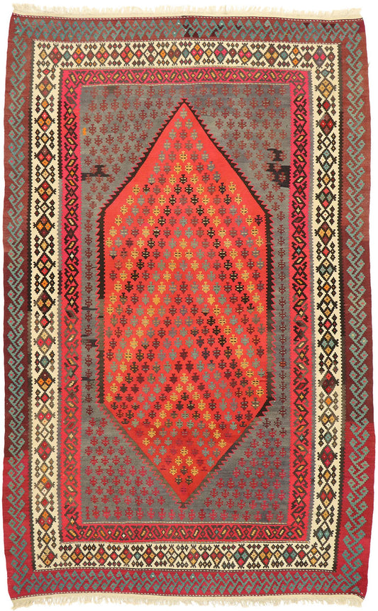 6 x 10 Vintage Persian Kilim Rug 70560
