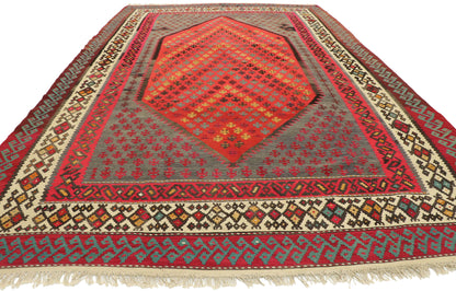 6 x 10 Vintage Persian Kilim Rug 70560