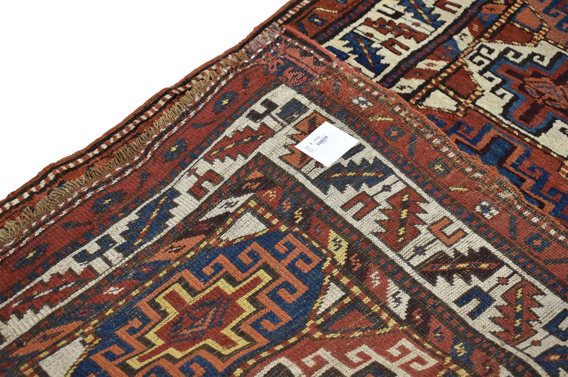 3 x 11 Antique Persian Kurdish Rug 70590