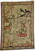4 x 6 Antique Tabriz Pictorial Rug 70679