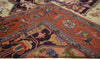 8 x 11 Antique European Hooked Rug 70713
