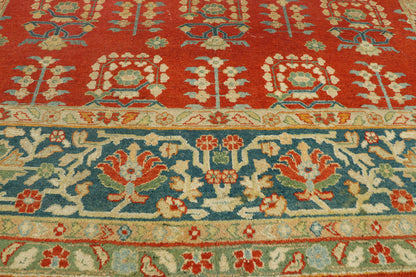 8 x 15 Antique Indian Agra Rug 70773