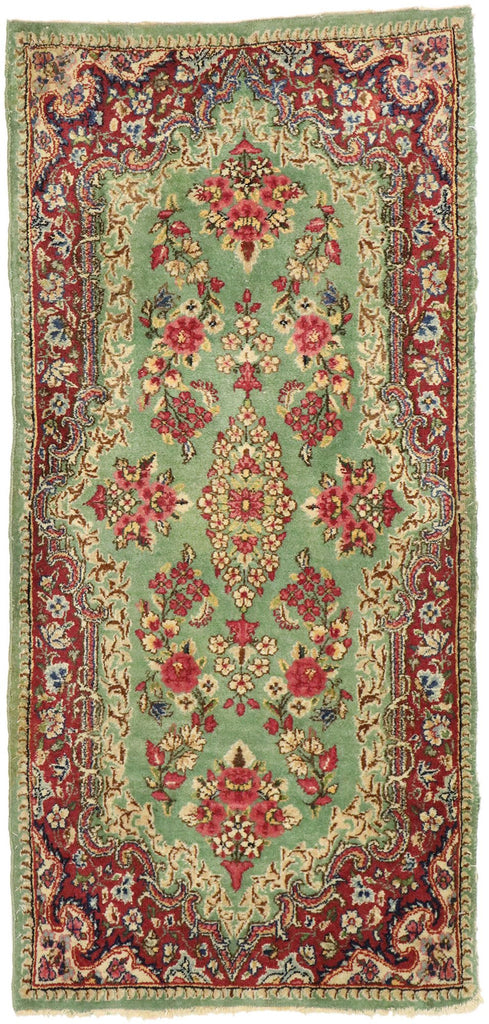 2 x 4 Antique Persian Kerman Rug 70817