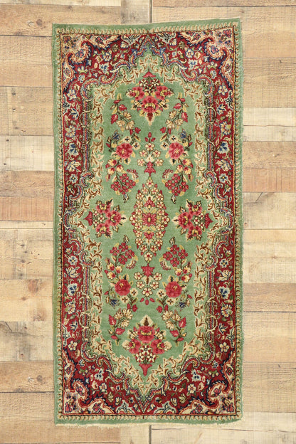 2 x 4 Antique Persian Kerman Rug 70817