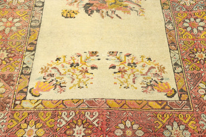 3 x 5 Vintage Turkish Oushak Rug 70870