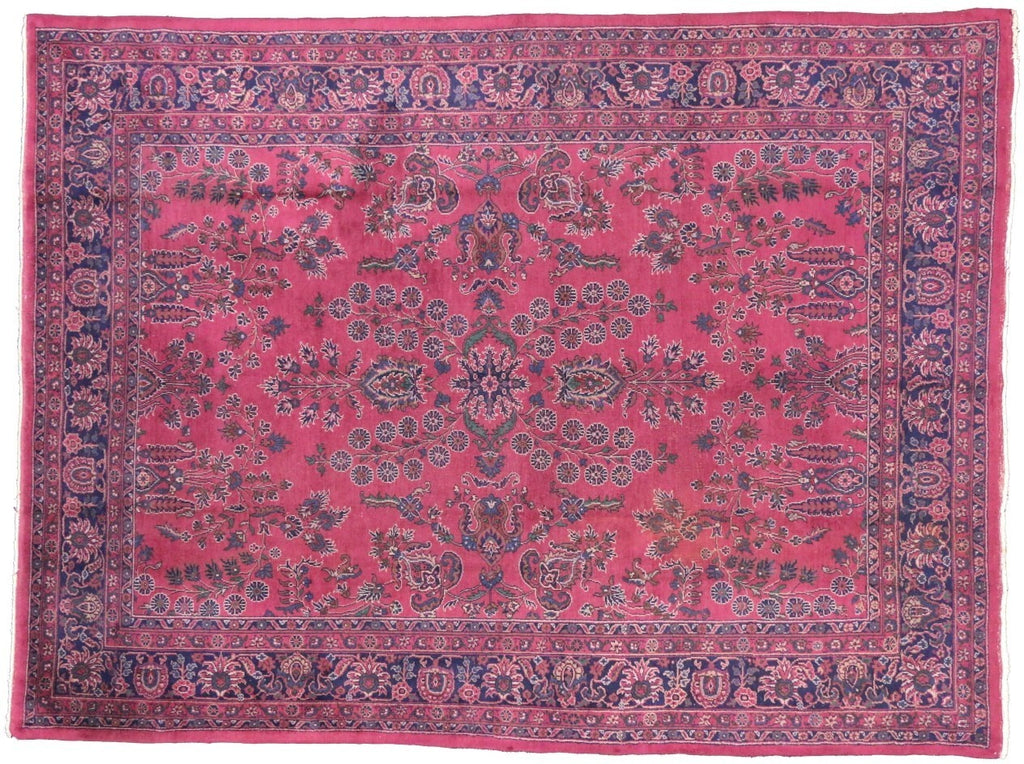 9 x 12 Antique Turkish Sparta Rug 70938