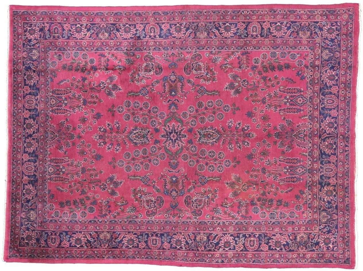 9 x 12 Antique Turkish Sparta Rug 70938