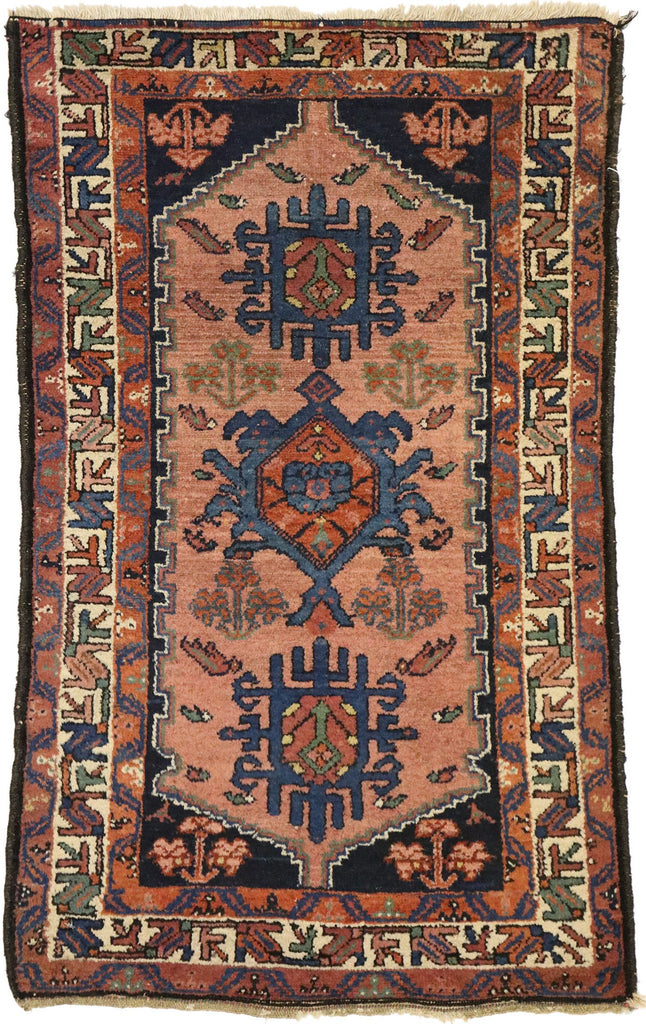 2 x 4 Antique Persian Hamadan Rug 70963
