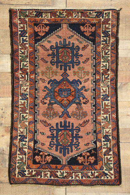 2 x 4 Antique Persian Hamadan Rug 70963
