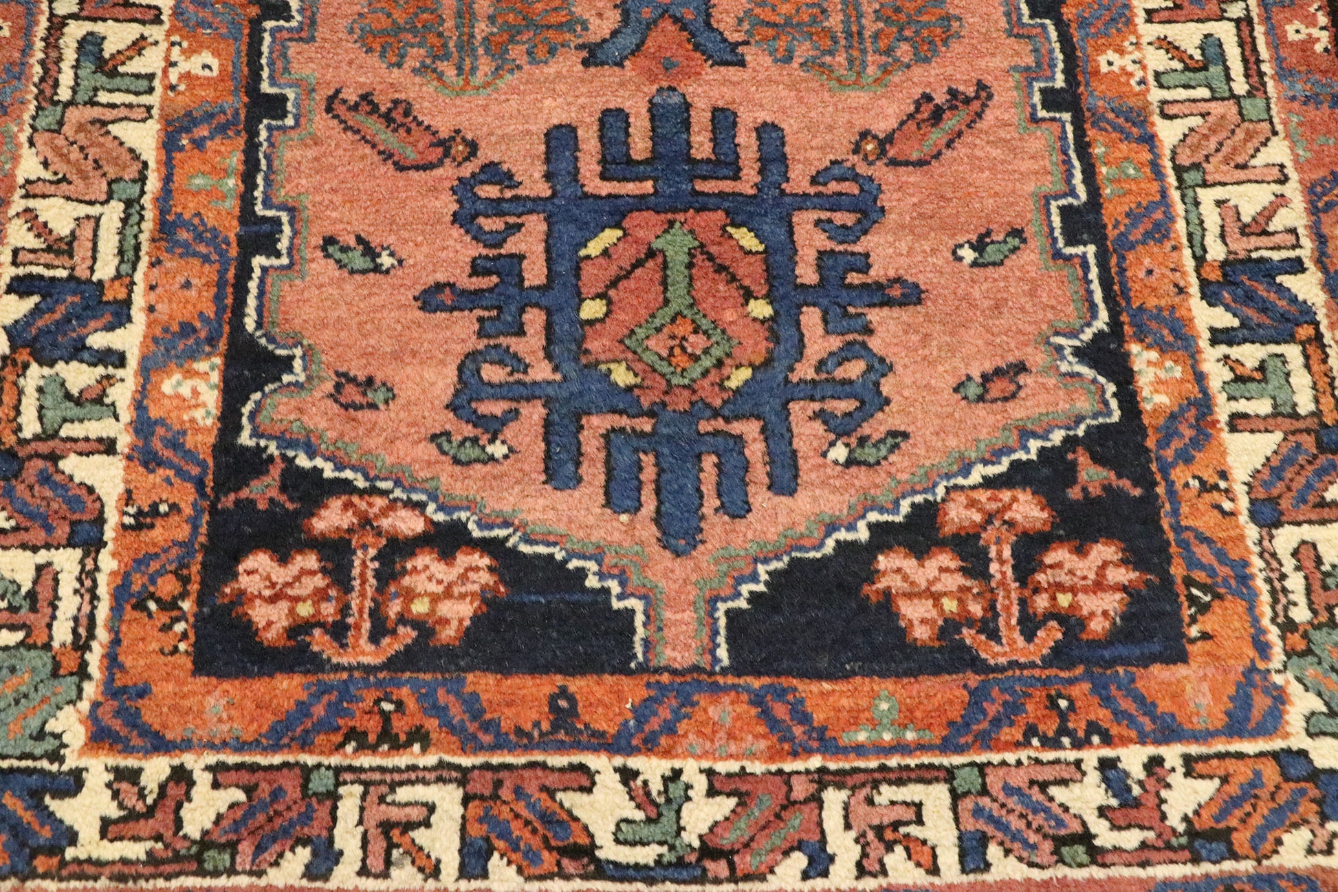 2 x 4 Antique Persian Hamadan Rug 70963