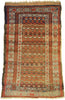 4 x 6 Antique Persian Sarab Rug 70981