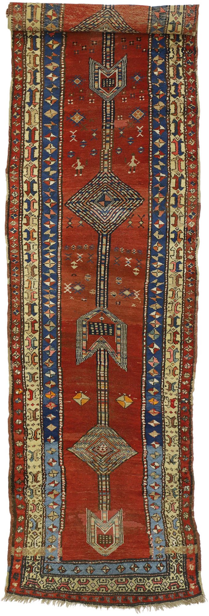3 x 13 Antique Sarab Rug 71024