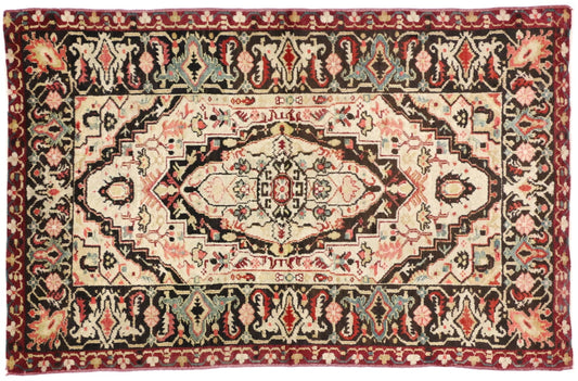 4 x 6 Antique Serapi Rug 71034