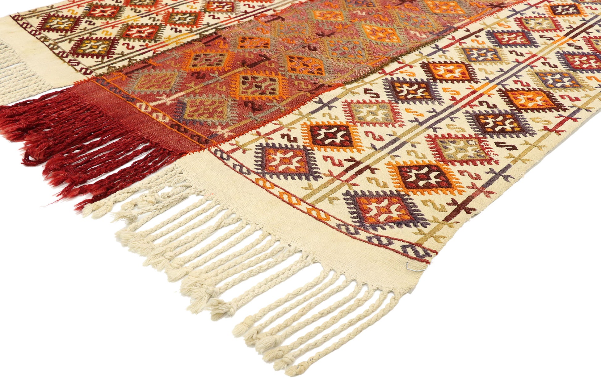 3 x 5 Vintage Turkish Kilim Rug 71035