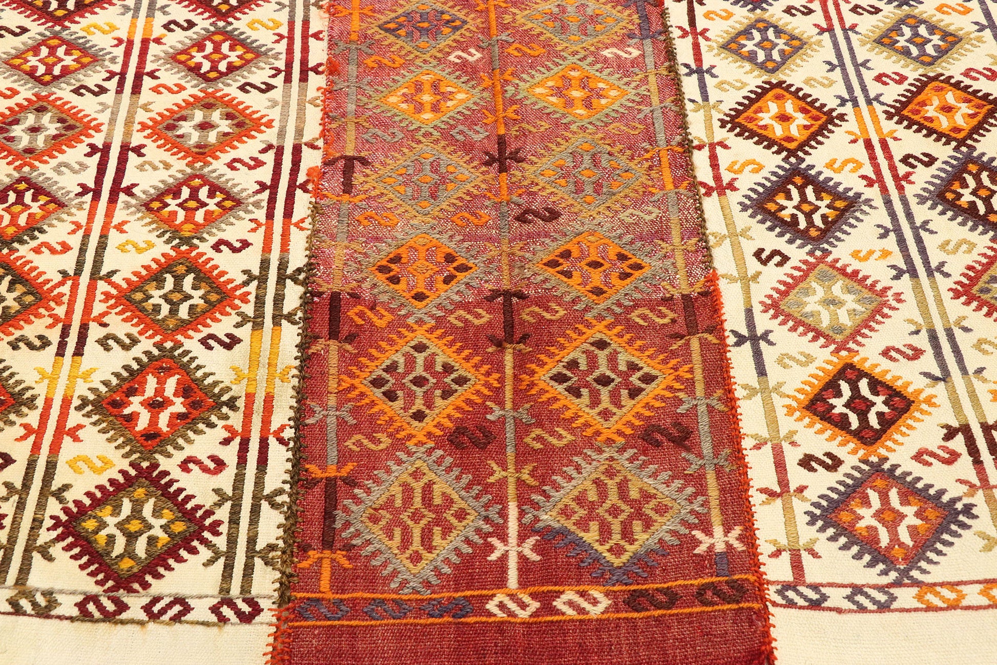 3 x 5 Vintage Turkish Kilim Rug 71035