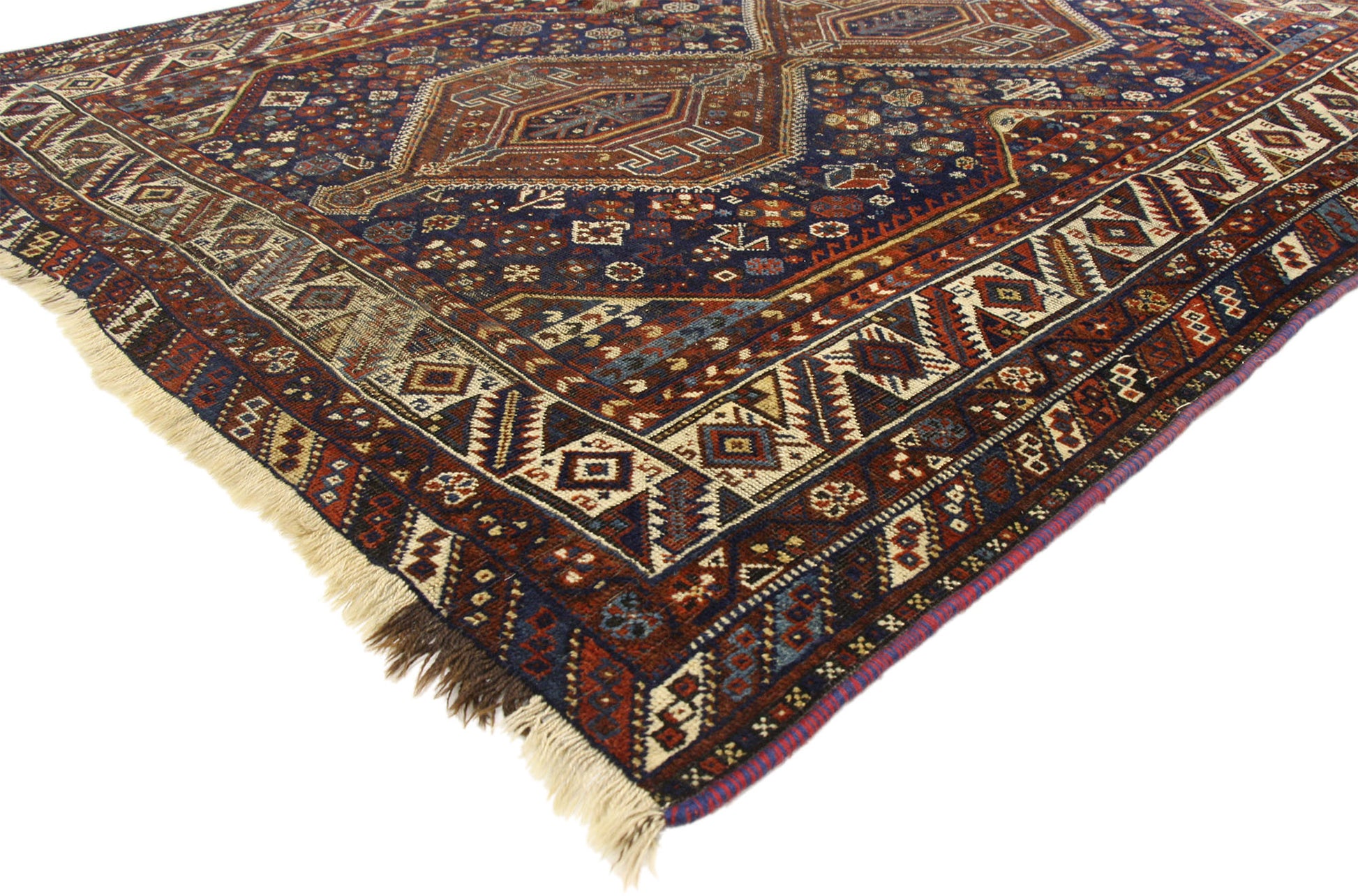 6 x 6 Antique Shiraz Rug 71039