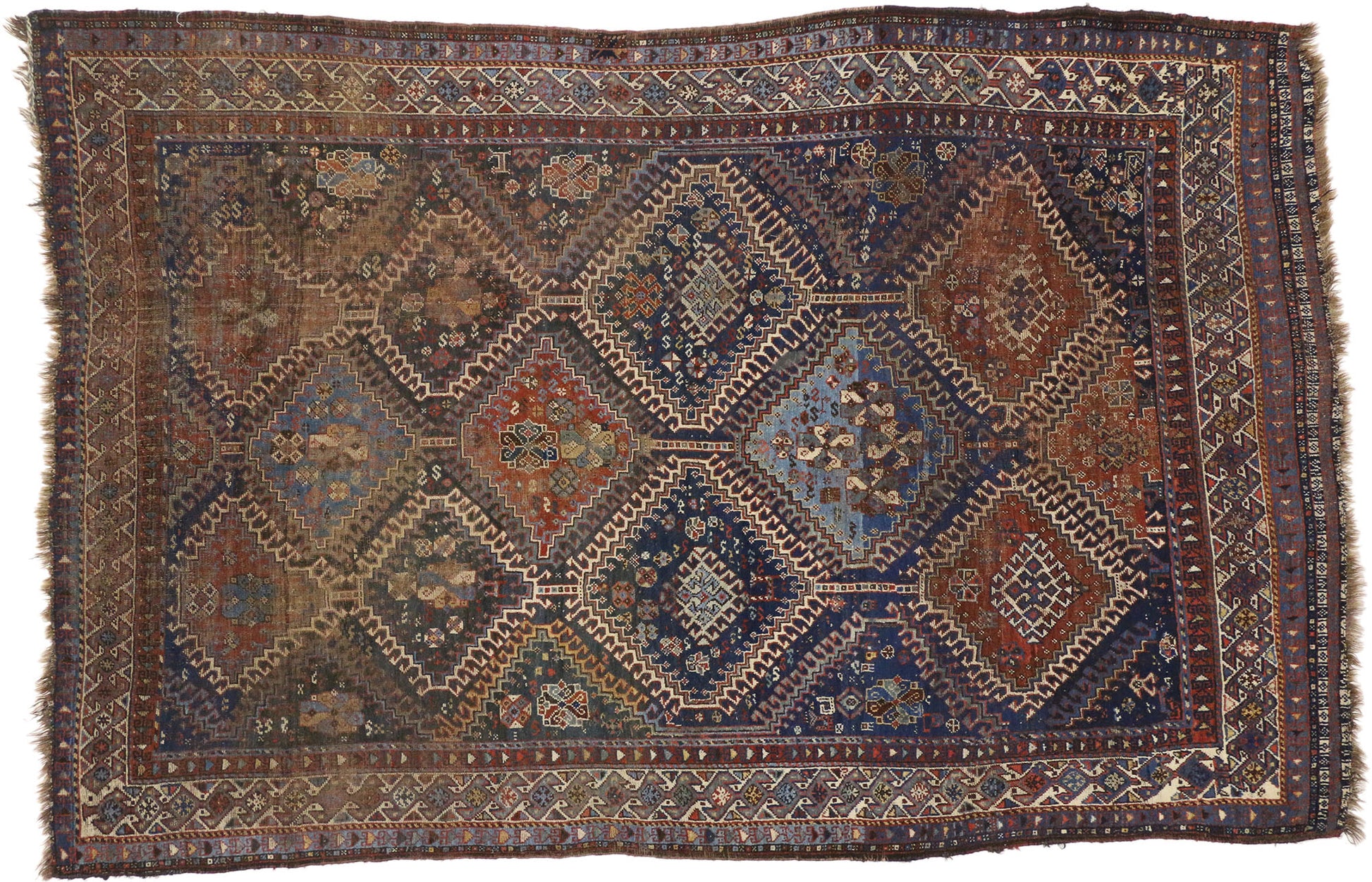 6 x 8 Antique Shiraz Rug 71040
