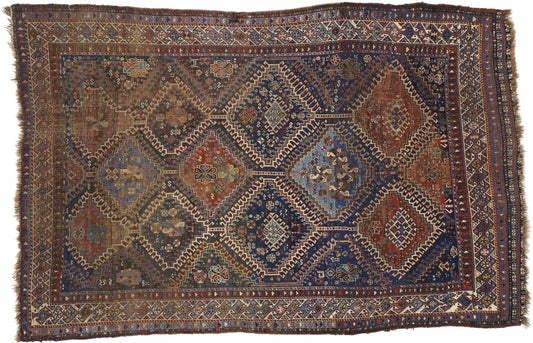 6 x 8 Antique Shiraz Rug 71040