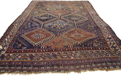 6 x 8 Antique Shiraz Rug 71040