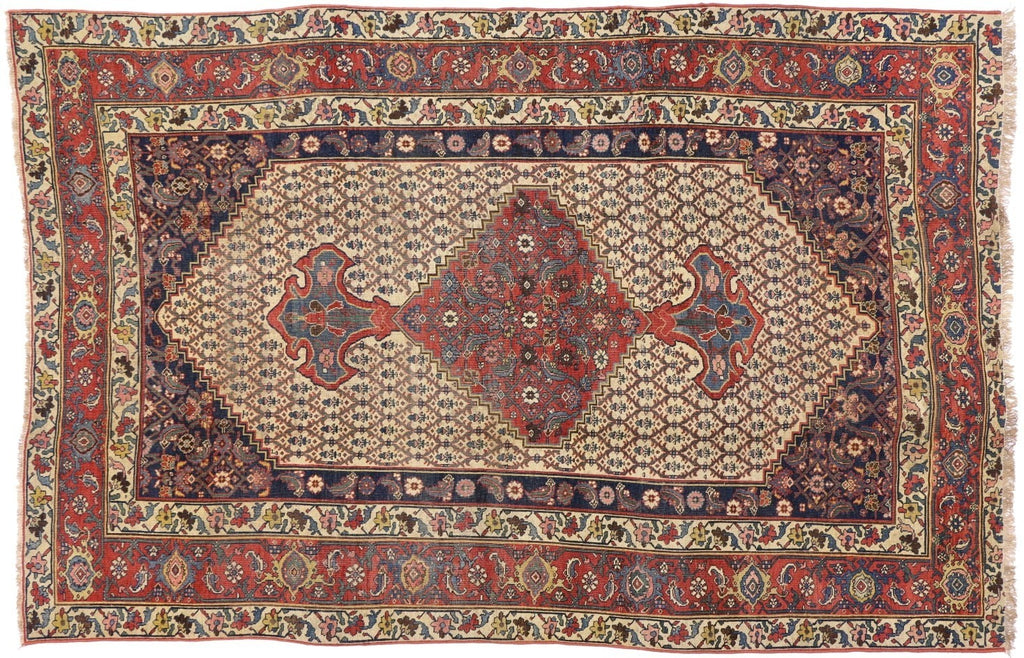 7 x 11 Antique Bijar Rug 71042