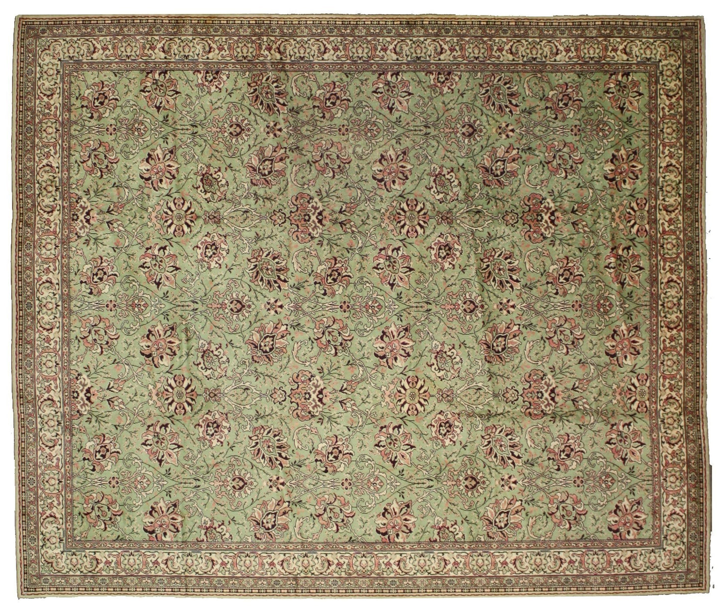 7 x 9 Antique Machine-Made European Rug 71044