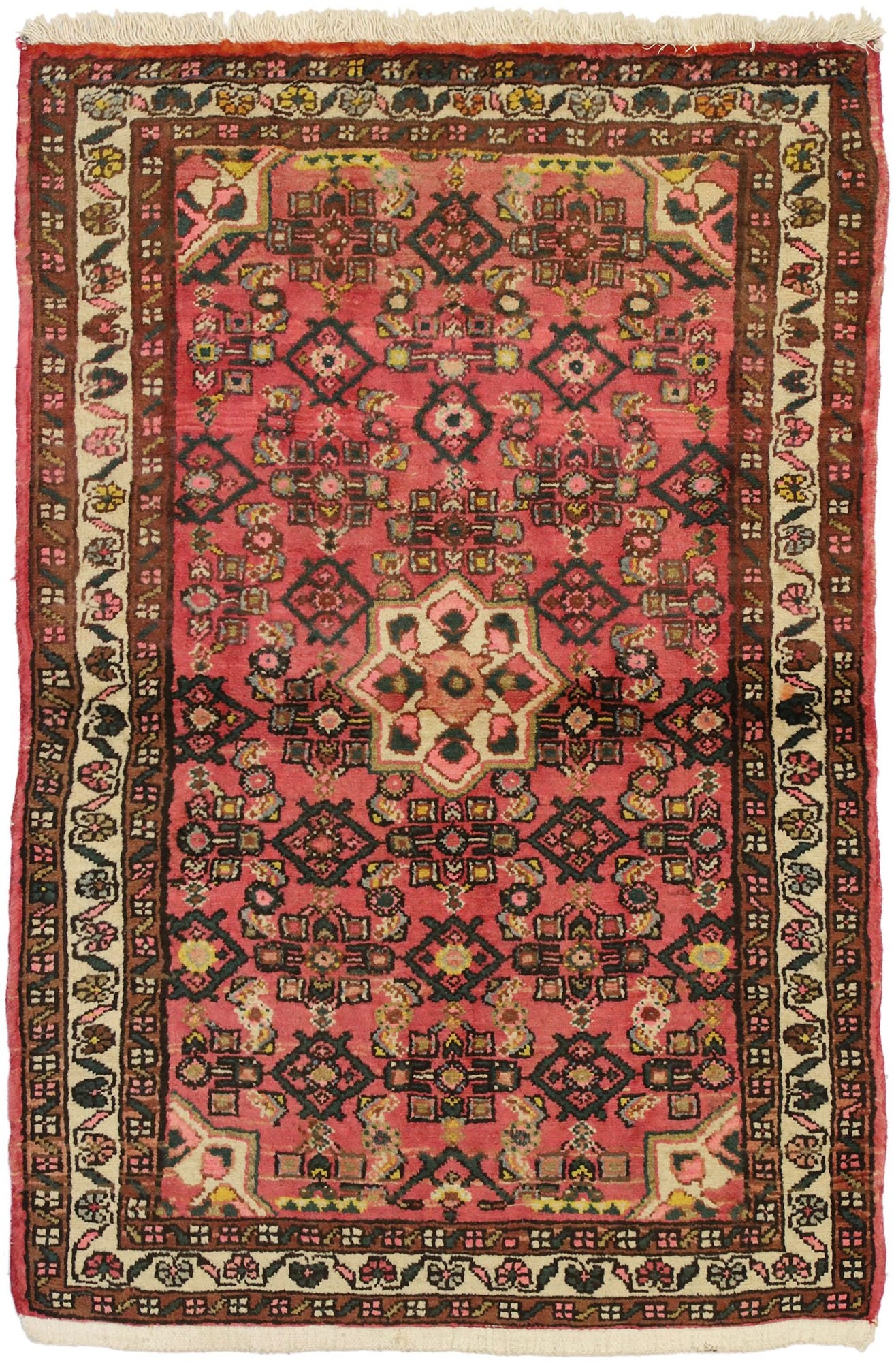 3 x 5 Vintage Hamadan Rug 71223
