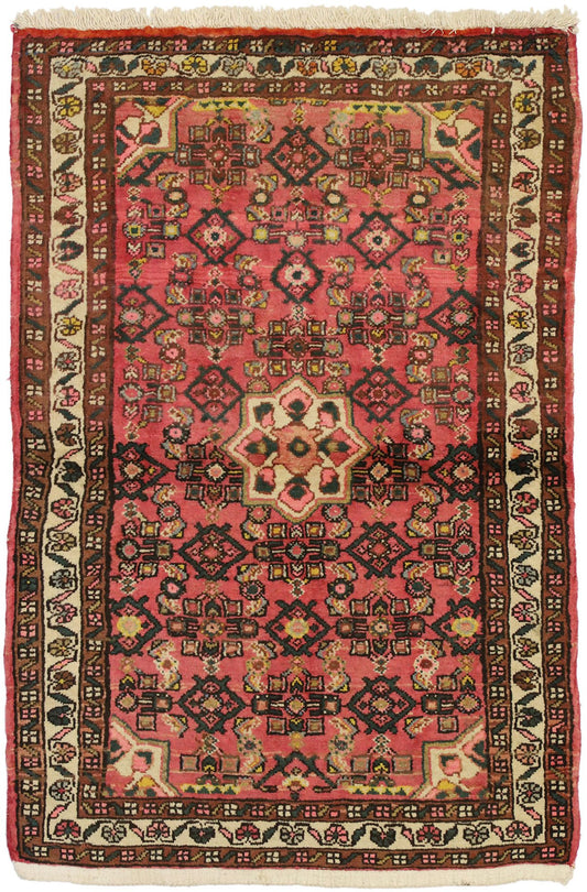 3 x 5 Vintage Hamadan Rug 71223