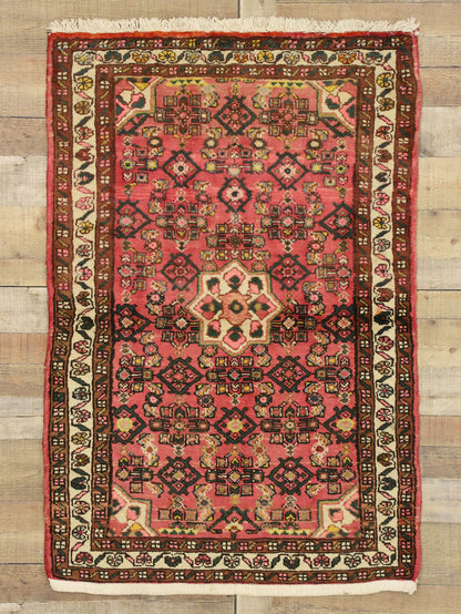 3 x 5 Vintage Hamadan Rug 71223