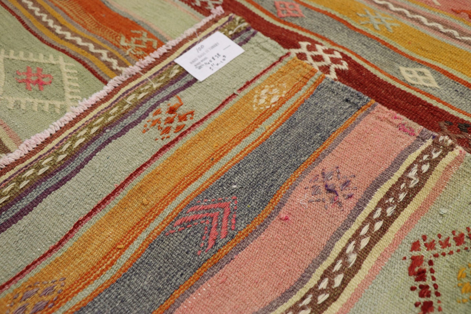 6 x 11 Vintage Kilim Rug 51237