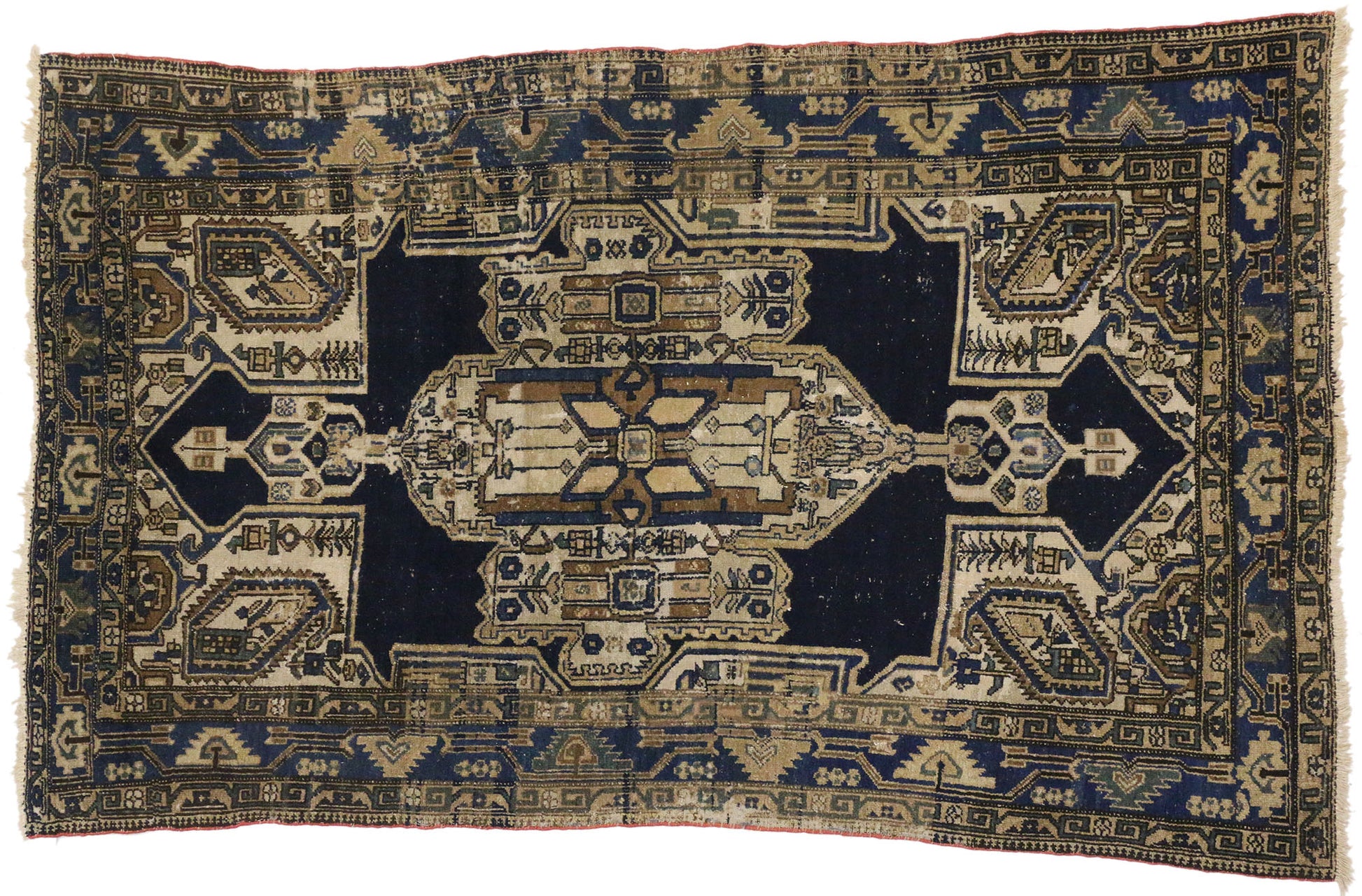 4 x 7 Antique Malayer Rug 71444