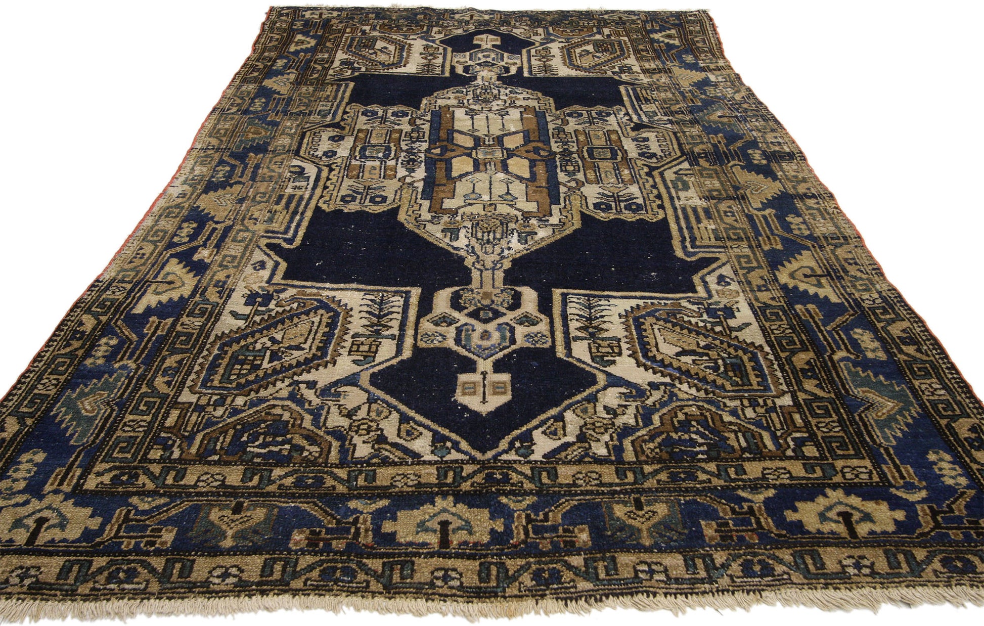 4 x 7 Antique Malayer Rug 71444