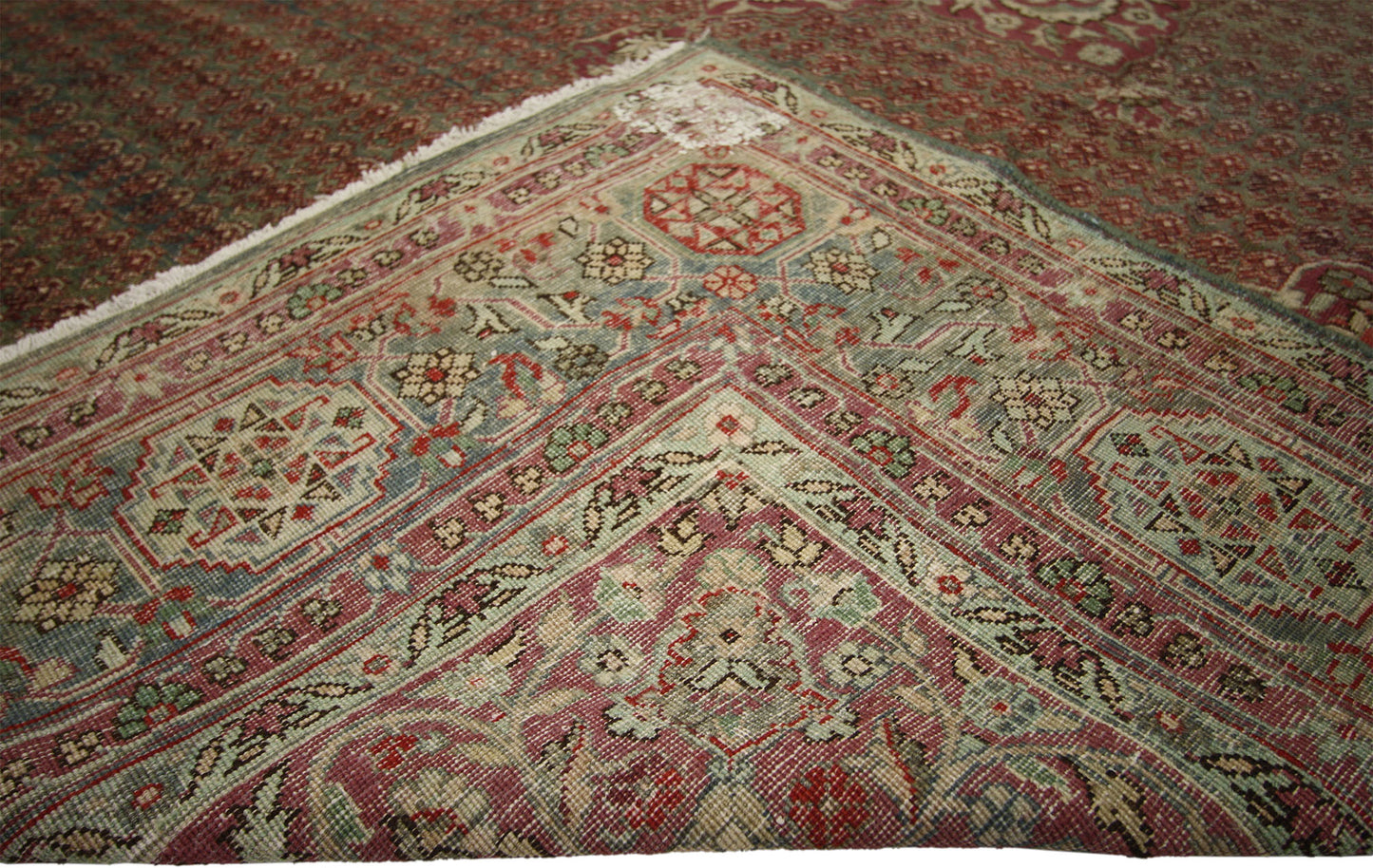 7 x 11 Antique Indian Agra Rug 71466