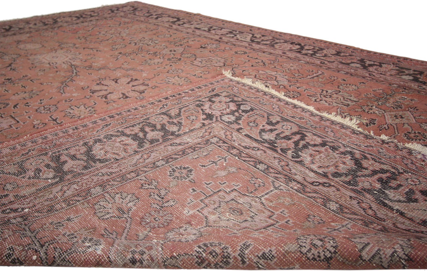7 x 9 Antique Distressed Turkish Rug 71513