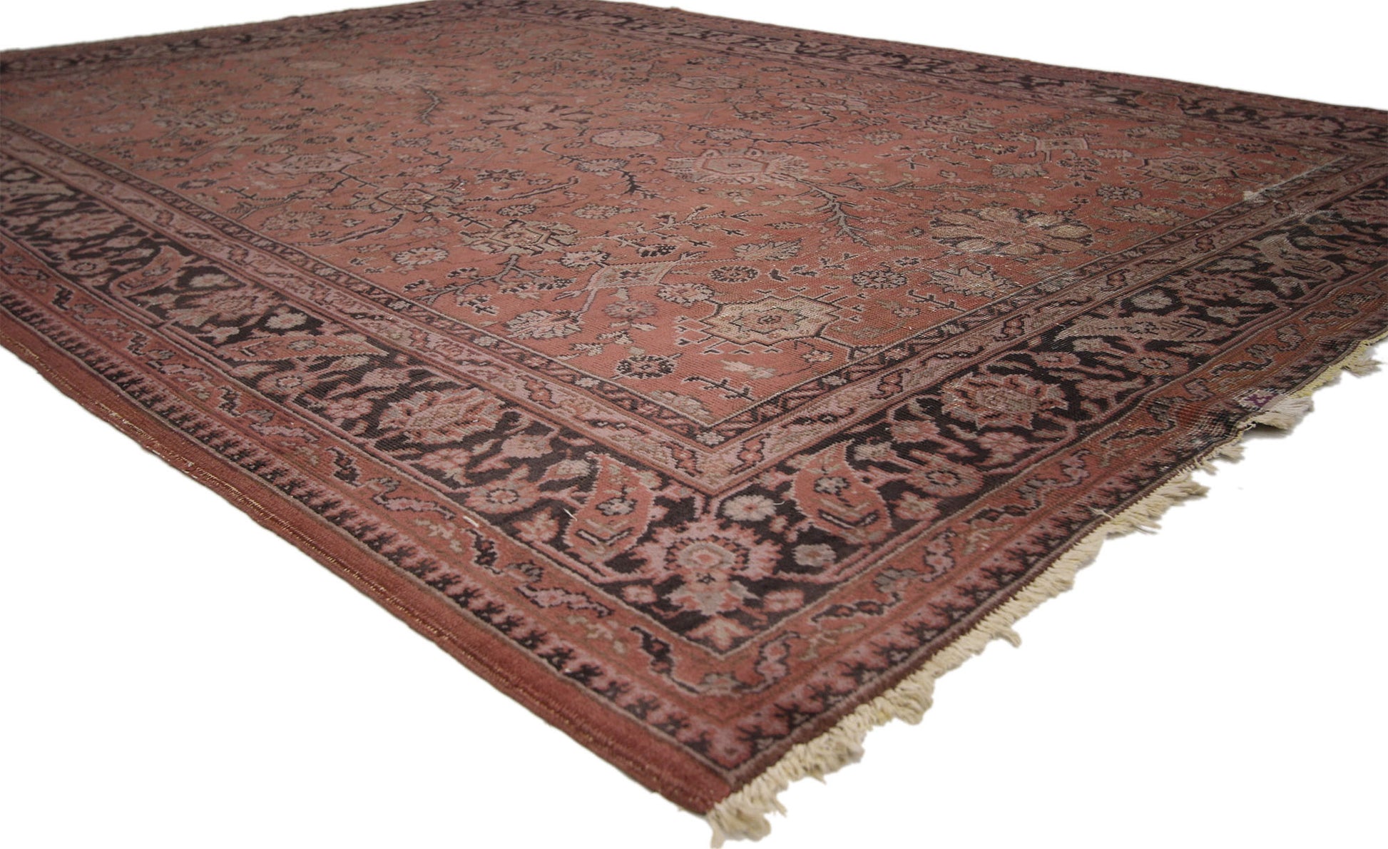 7 x 9 Antique Distressed Turkish Rug 71513