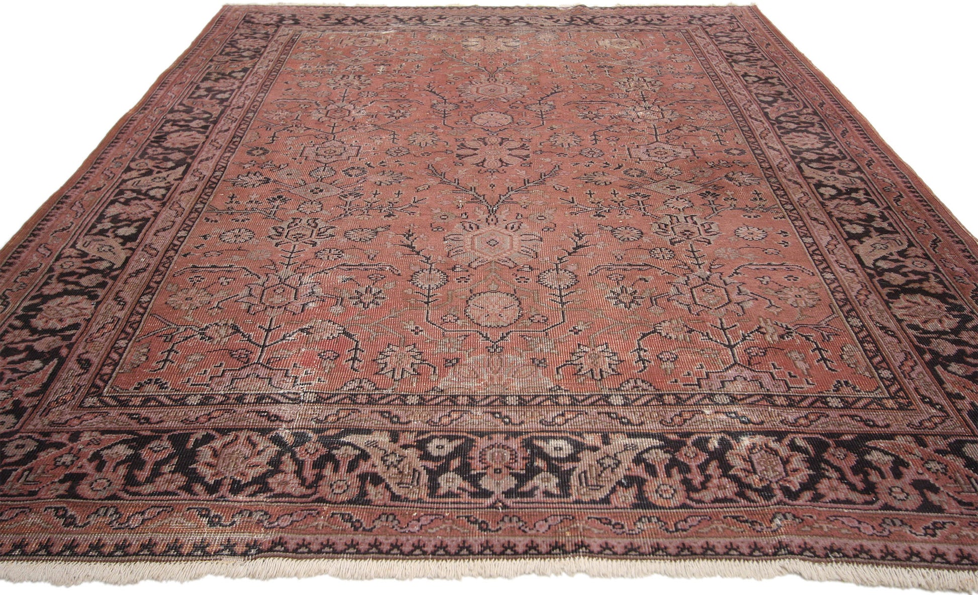 7 x 9 Antique Distressed Turkish Rug 71513