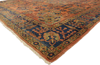 10 x 13 Antique Mahal Rug 71518