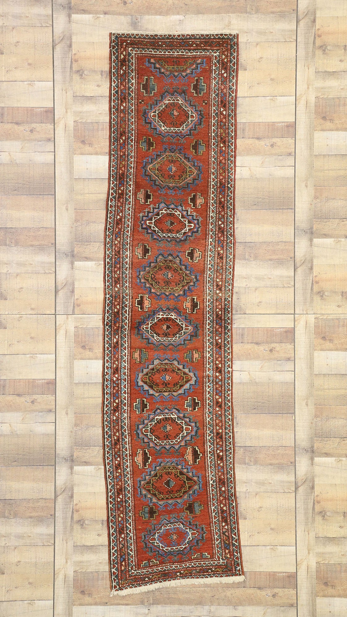 2 x 9 Antique Heriz Rug 71542