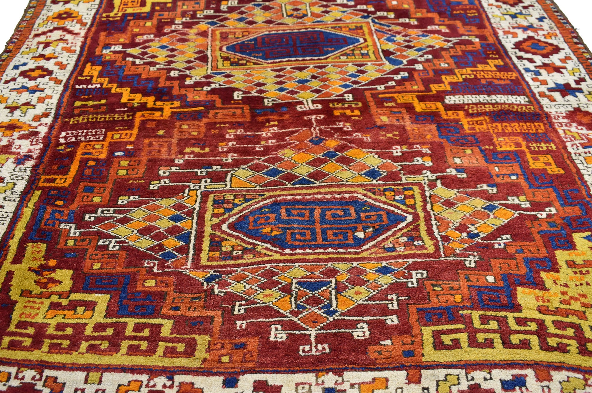 5 x 6 Antique Turkish Oushak Rug 71543