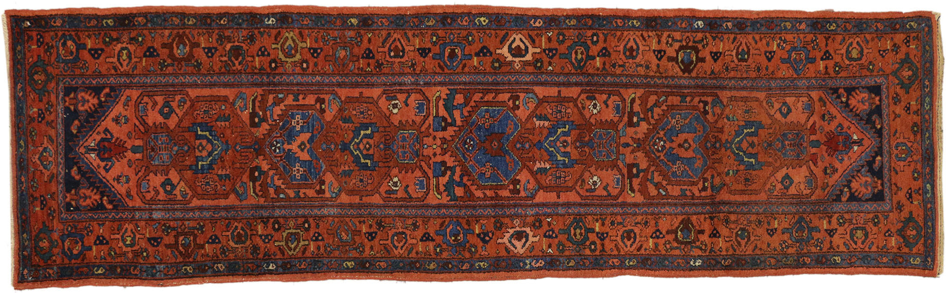 3 x 10 Antique Heriz Rug 71551