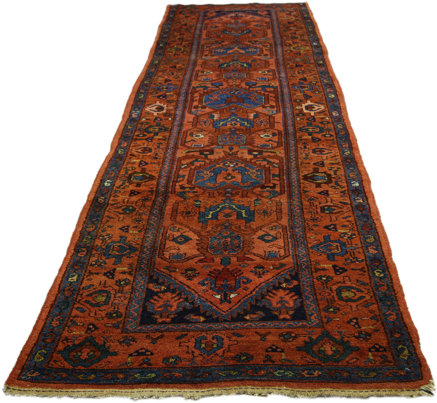 3 x 10 Antique Heriz Rug 71551