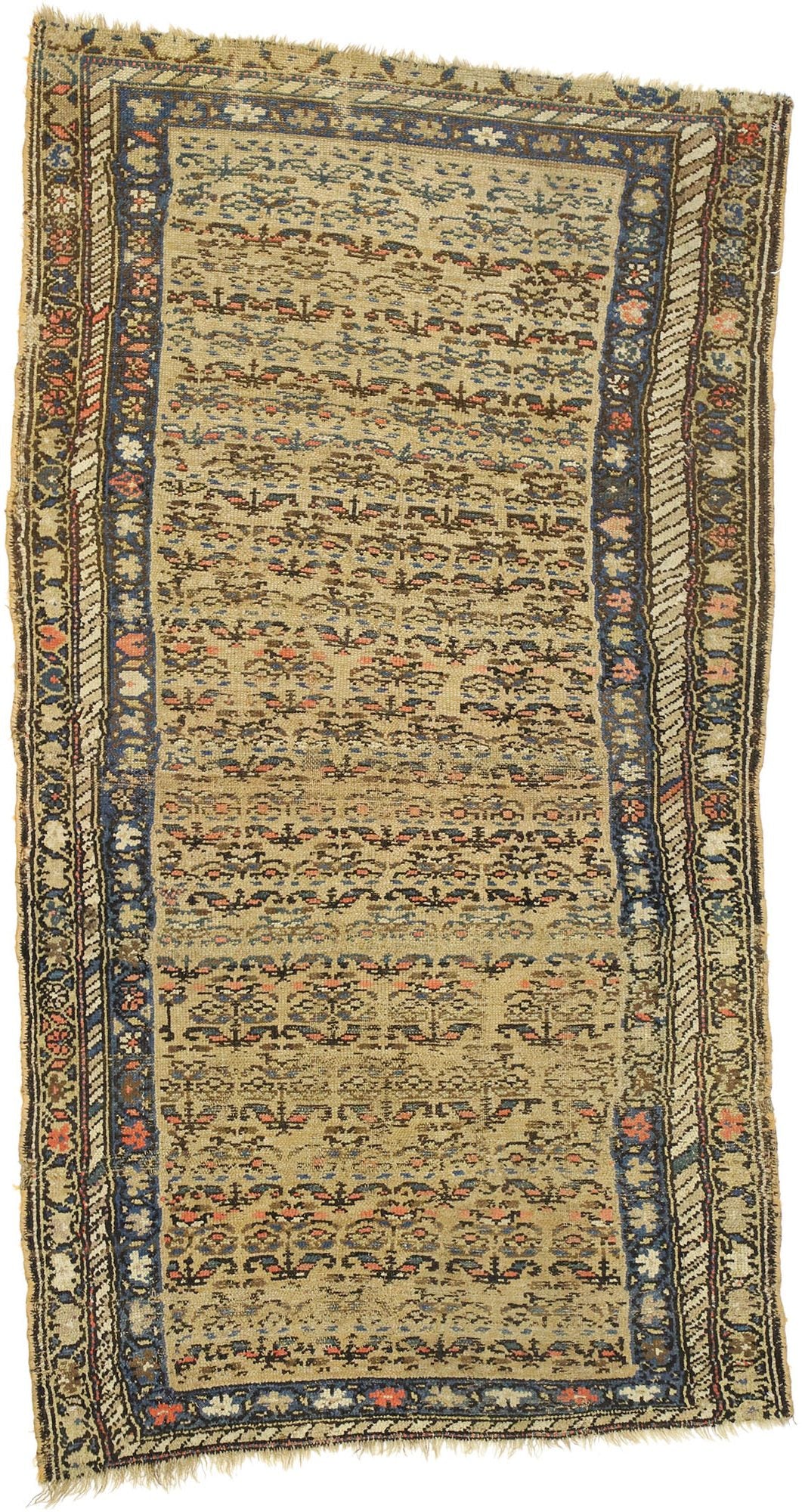 3 x 6 Antique Persian Malayer Rug 71582